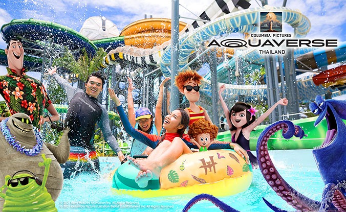 Columbia Pictures’ Aquaverse Theme Park Opening In Thailand In October 2021