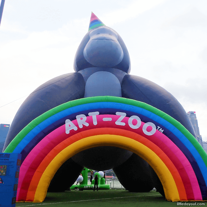 Little Kong, Art-Zoo 2018 at The Float @ Marina Bay