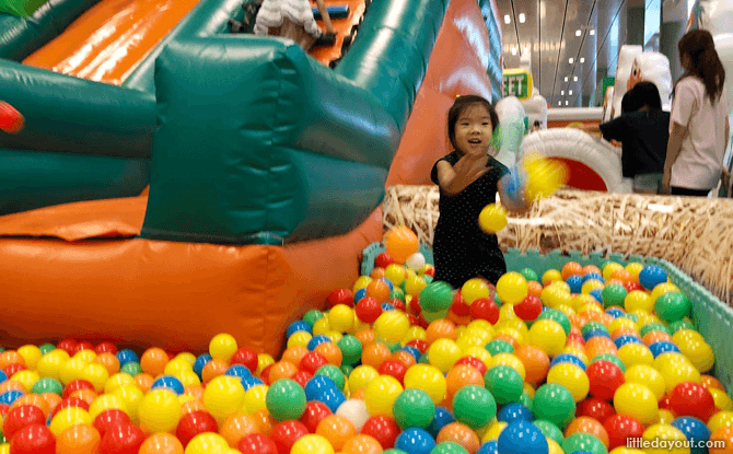 Sesame Street inflatable playground