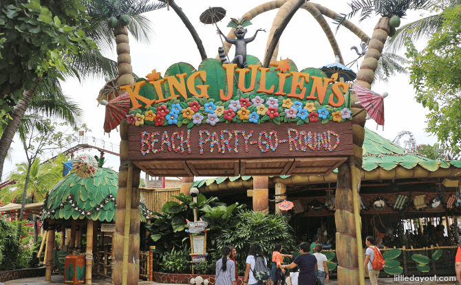 King Julien’s Beach Party-Go-Round