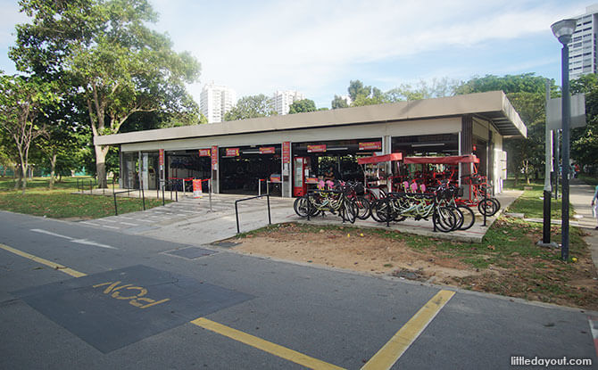 Bike Kiosk at East Coast Park