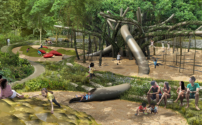 NParks Provides More Details About The Gallop Extension At Singapore Botanic Gardens