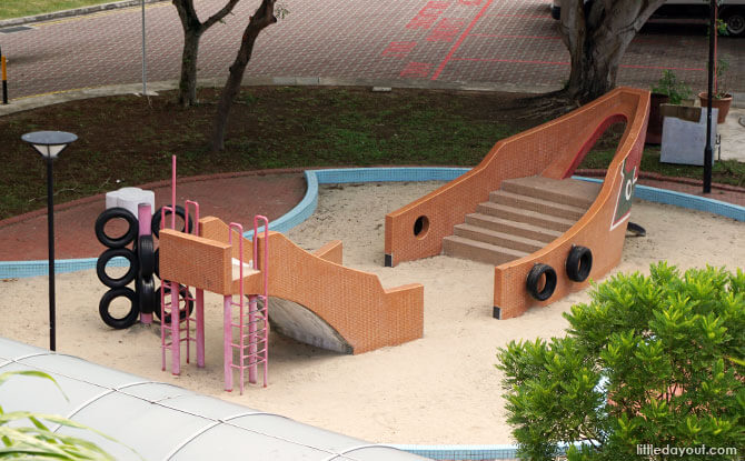 Overview of Pasir Ris Bumboat Playground