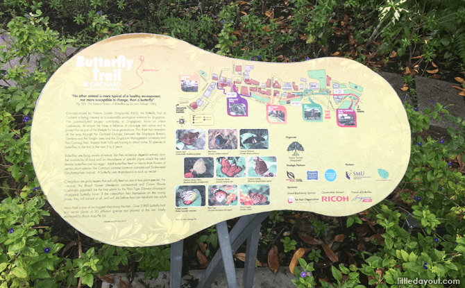 Butterfly Trail at Istana Park