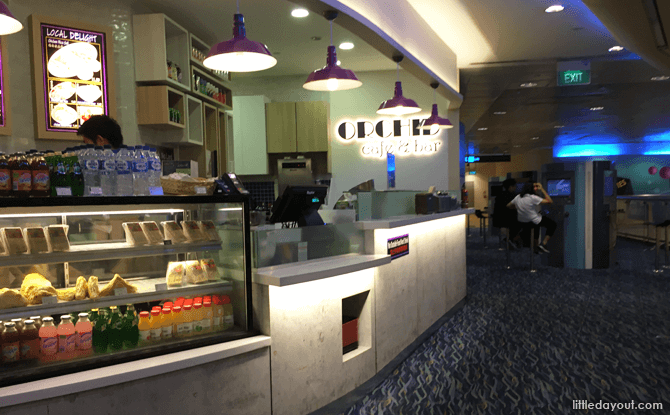 Cafe at the T2 Entertainment Deck