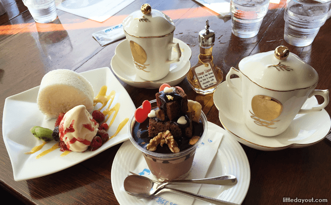 Ishiya Chocolate Factory’s café food