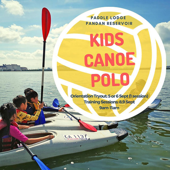 Canoe Polo at Pandan Reservoir