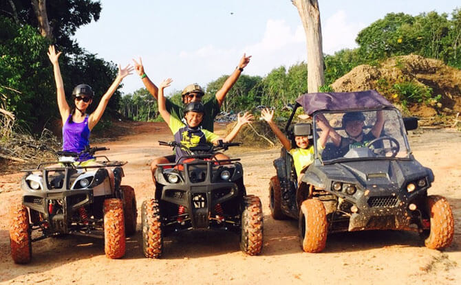 ATV rides at The Canopi, Bintan