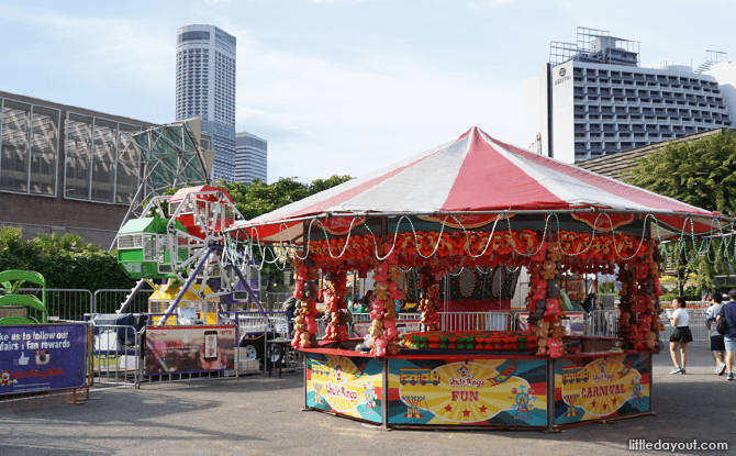 Amusement Rides and Games at River Hongbao 2018