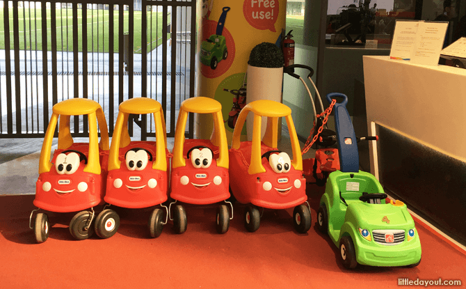 Car Strollers at Our Tampines Hub