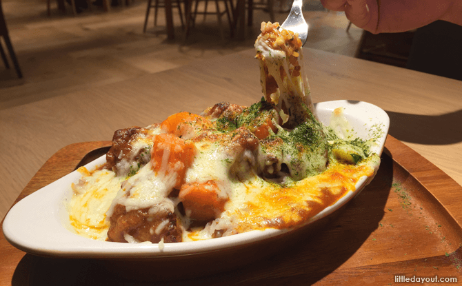 Curry Baked Rice at Muji Cafe, Plaza Singapura