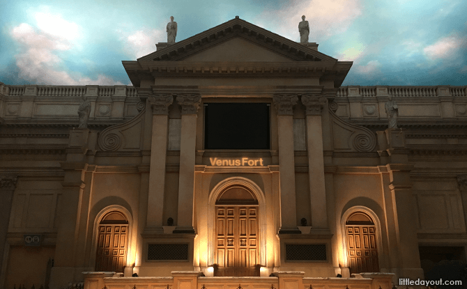 Odaiba Venus Fort: Shopping In A Medieval Town Under A Changing Sky e-church