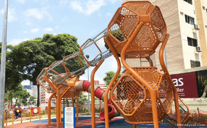 Elevated City Square Mall Playground