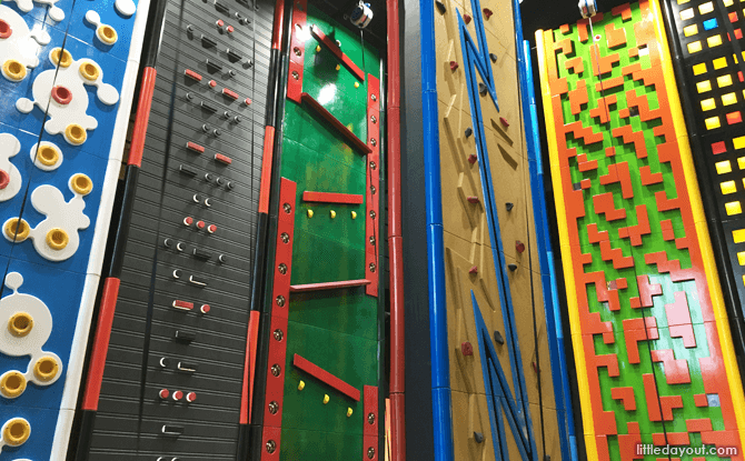 Climbing Walls at Clip 'n Climb