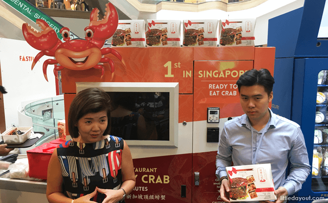 Chili Crab Vending Machine, VendFest