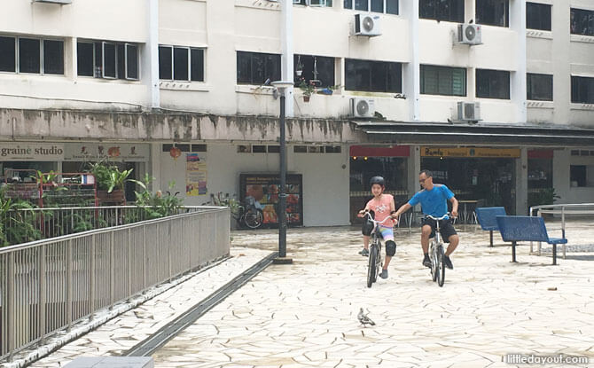 Cycling lessons at Queens Road