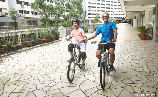 Cycling Lessons in Singapore: Learning To Ride At Queens Road