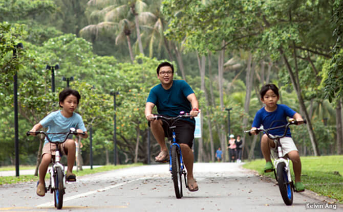 Daddy Blogger Cycling