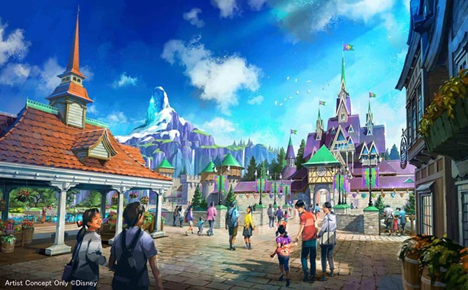 e-disneysea-expansion-frozen Tokyo DisneySea Gives A Peek Into Arendelle & Rapunzel’s Tower At Fantasy Spring Themed Port Due To Open In 2023