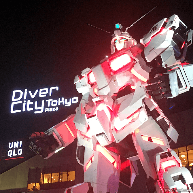 Gundam at Diver City Tokyo Plaza