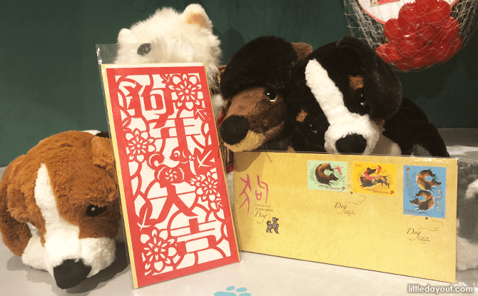 Dog cards and stamps