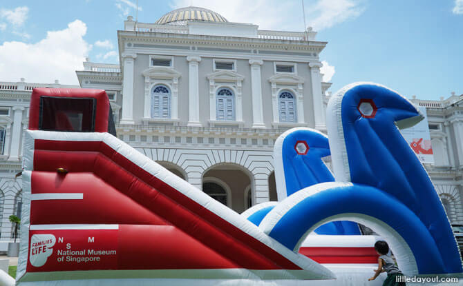 Inflatable Playground, Children's Season 2018 at National Museum of Singapore
