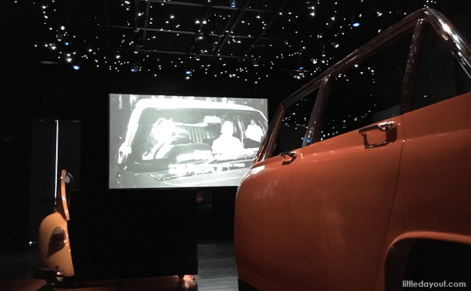 Drive In Movie Installation at National Museum of Singapore