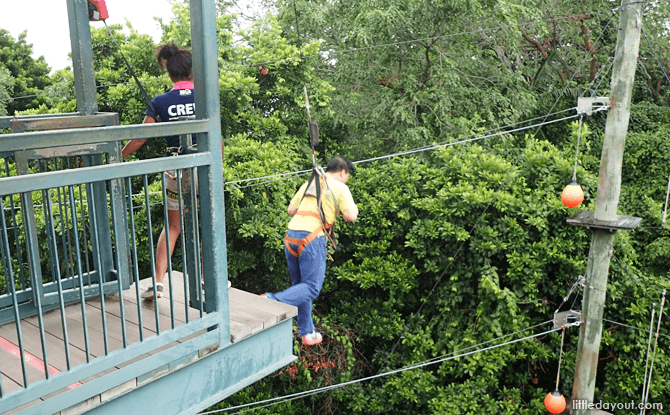 MegaJump at Sentosa