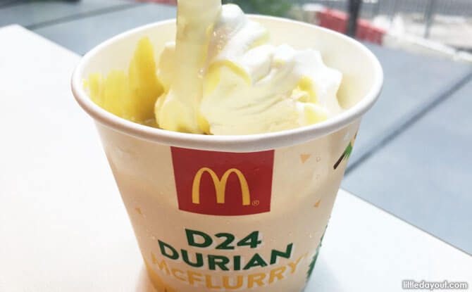 Mcflurry durian