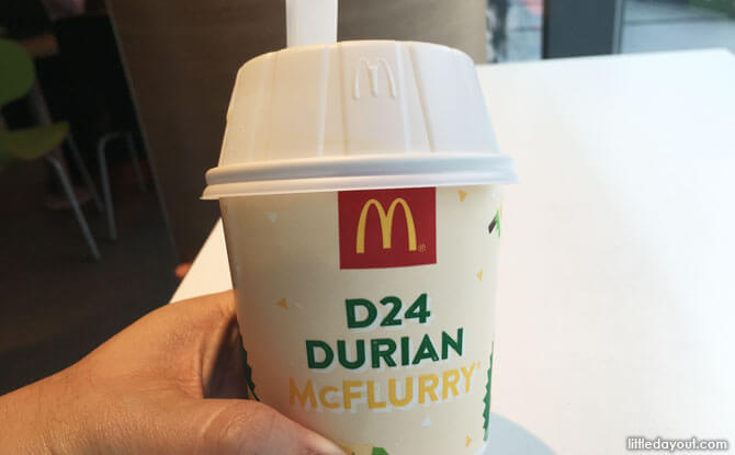 McDonald’s D24 Durian McFlurry: Taste Test