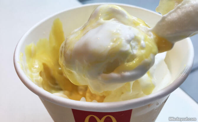 Durian McFlurry in Singapore