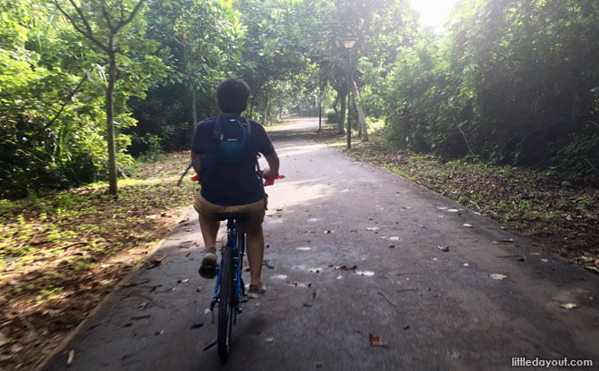 Arriving at East Coast Park Area G