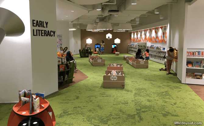 Early literacy section, Bedok Public LIbrary