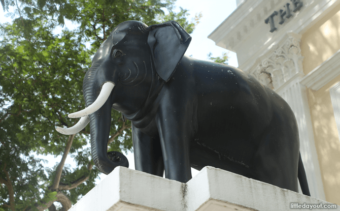 Elephant Statue, Civic District