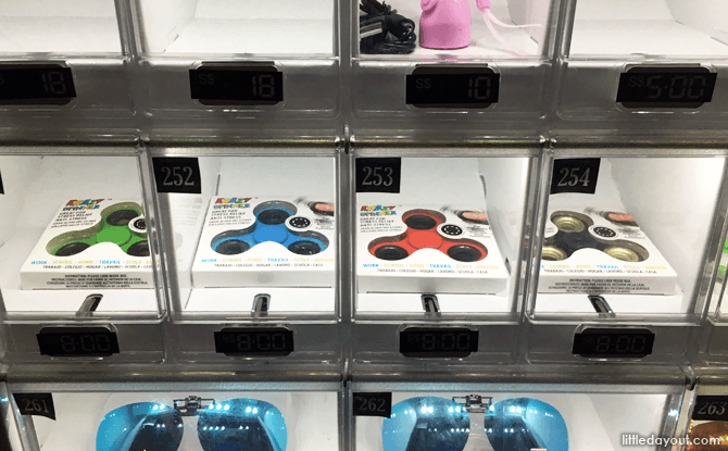 Fidget Spinner Vending Machines