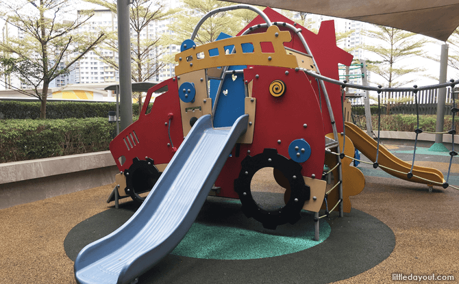 Main play structure, The Seletar Mall Playground