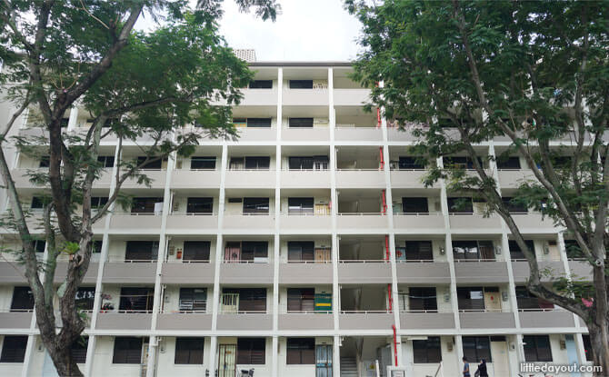 Stirling Road is where you can find the first HDB flats in Singapore.