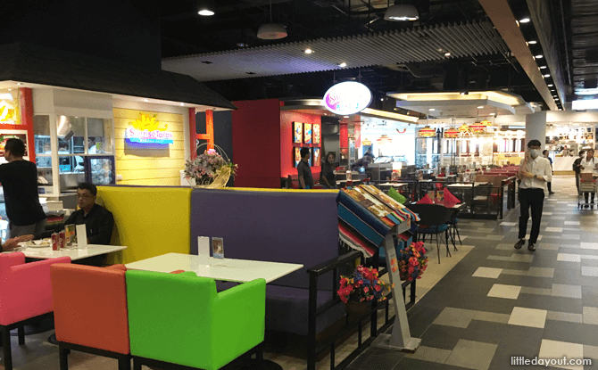 Food court at Terminal 21