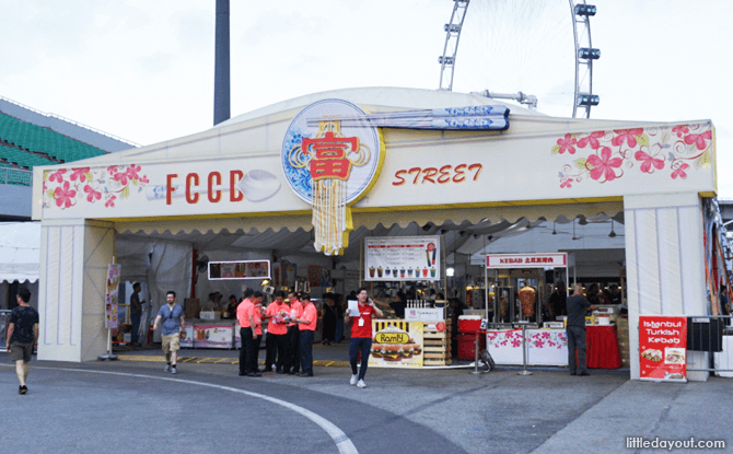 Food street at River Hongbao 2018