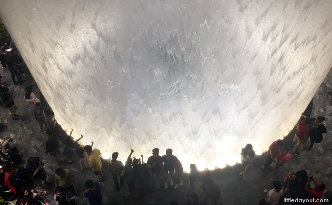 View of the Rain Vortex from the Basement