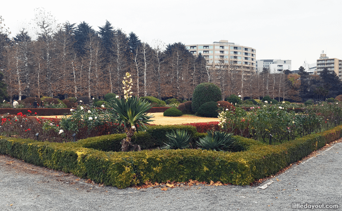 The well-manicured French Formal Gardens