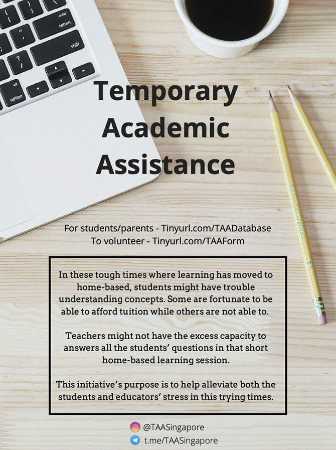 Temporary Academic Assistance - Volunteers Start Initiative To Offer Needy Students Tuition Online