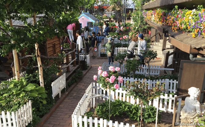 Explore the Shiroi Kobito Park grounds