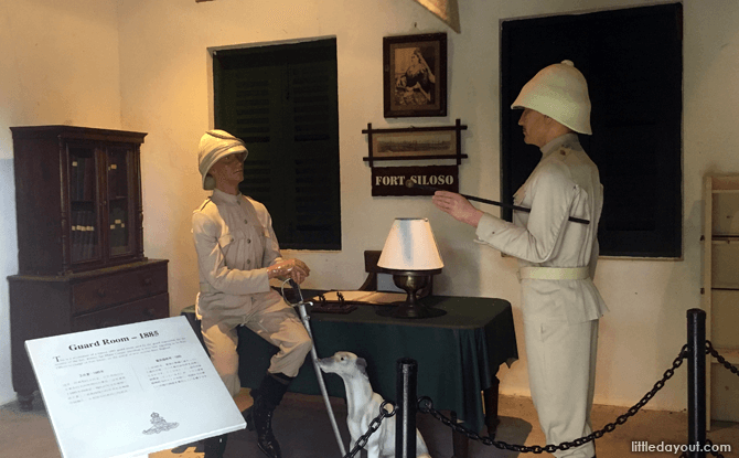 Fort Siloso Guardroom