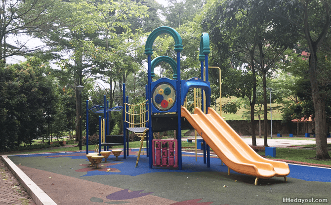 HDB Playground close to Rumah Tinggi Eco Park