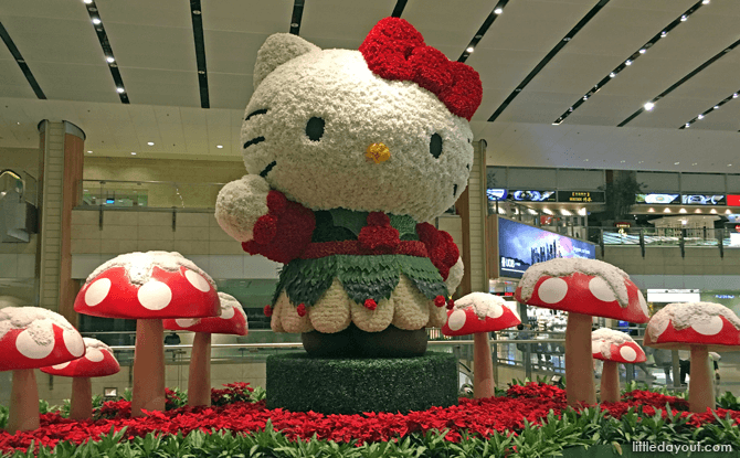 Hello Kitty at Changi Airport Terminal 2, 2017