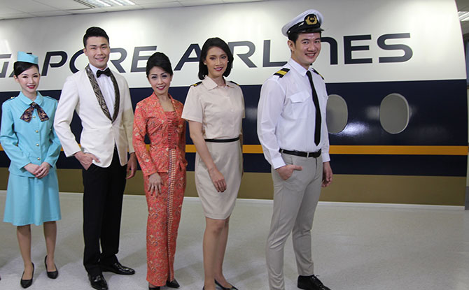 Singapore Airlines’ cabin crew uniform