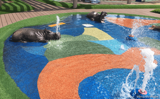 Wet play area, Tampines 1