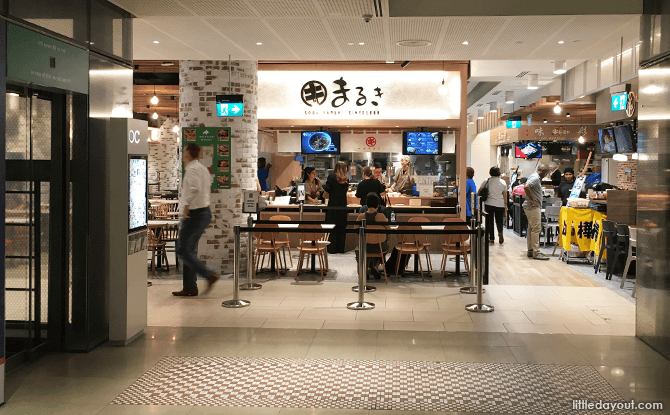 Hokkaido Marche Gourmet Hall, Japanese food court, Orchard Central