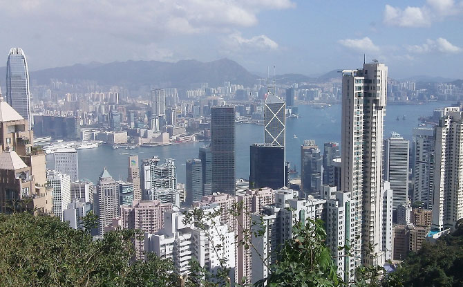 View of Hong Kong, The Peak